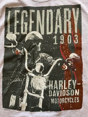Harley-Davidson Legendary 1903 Motorcycle Muscle Shirt Graphic Tee